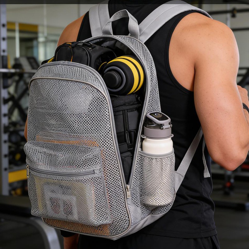 Outdoor Sport Bag - Oddychający plecak z siatki, lekka torba