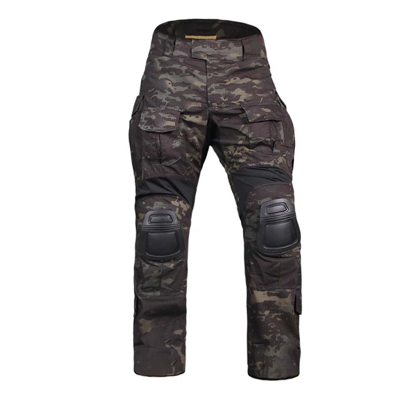 Outdoor Sport Climbing Gear - Spodnie taktyczne G3 + ochraniacze Elastyczne