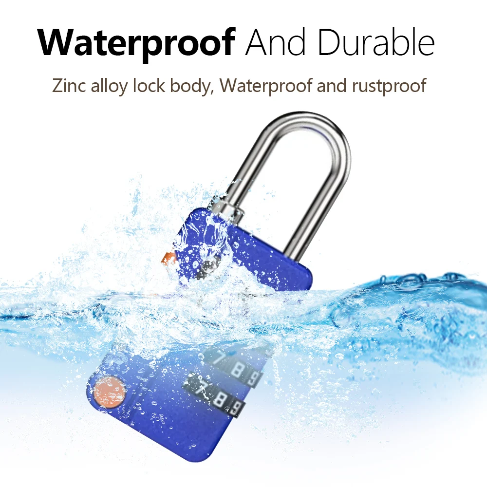 Outdoor Sport Bag - Bezkluczykowy zamek szyfrowy 4-cyfrowy do podróży,