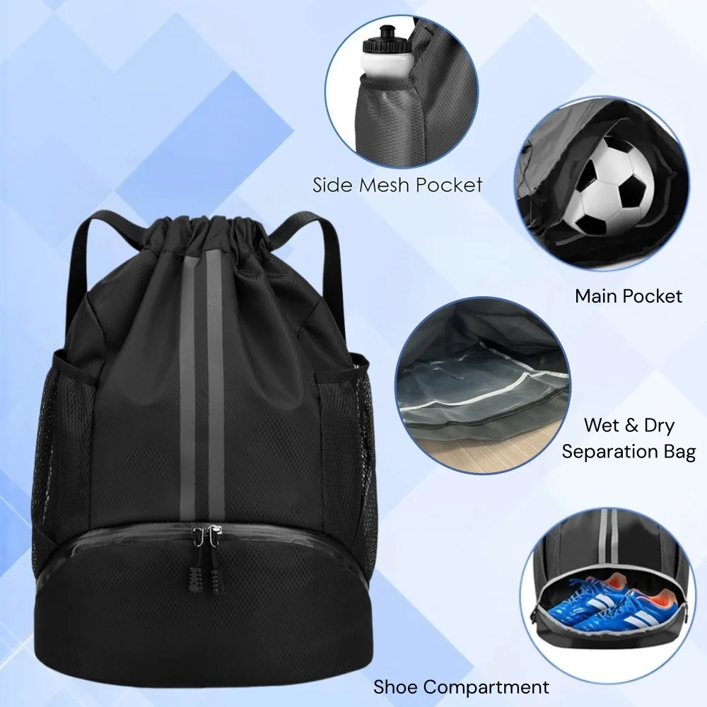 Plecak sportowy ze sznurkiem,  – Outdoor Sport Bag recenzja i cena