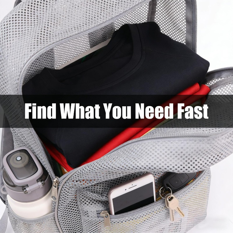 Oddychający plecak z siatki, l – Outdoor Sport Bag recenzja i cena