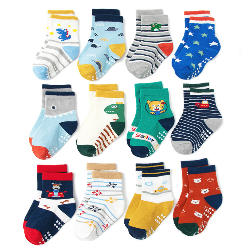 1/6/12 Par Zestawów Skarpetek  – Trampoline Park Sock recenzja i cena