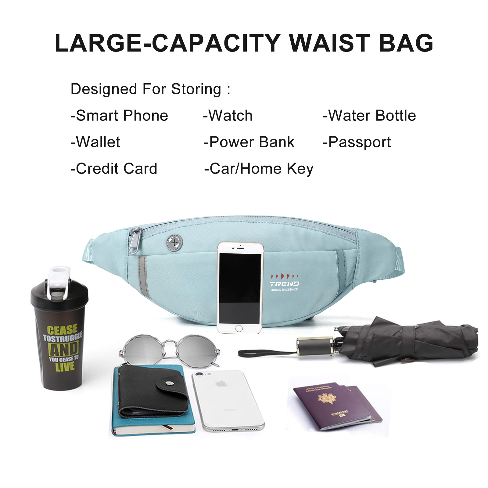 Wodoodporna torba na pas z kie – Outdoor Sport Bag recenzja i cena